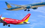 Vietnam Airlines và Vietjet Air sẵn sàng tăng tải cung ứng phục vụ hành khách dịp nghỉ lễ Quốc khánh 2/9